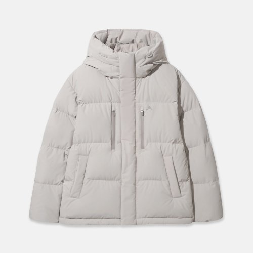 Пуховик 7LF2088 Unisex Essential Heavy Down Jacket_GREYISH BEIGE