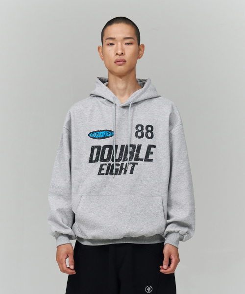 Худи 88 Crack (Grey)