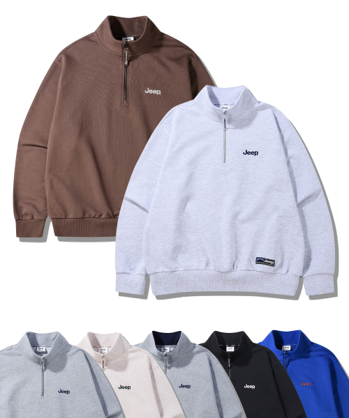 [360g] Свитшот на молнии M-Logo (JR5TSU838) 8 colors