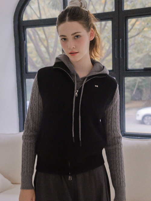 Urban Knit Zip Vest