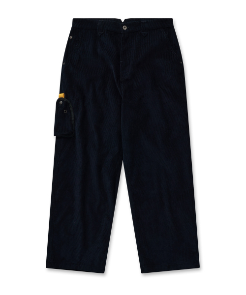 Corduroy Washed Engineer Pants 34(Navy)
