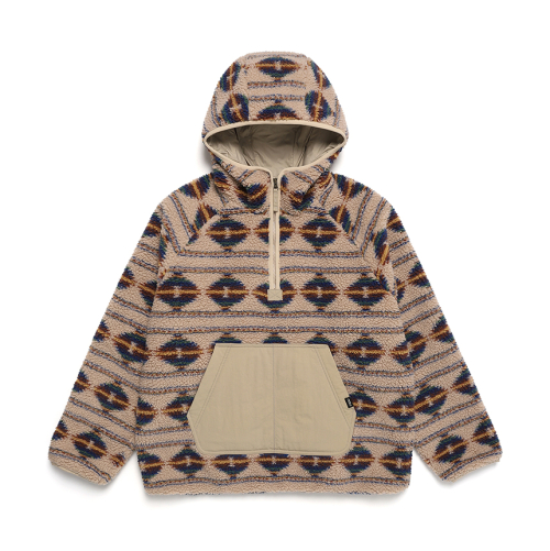 Флисовый анорак Портленд Light Beige