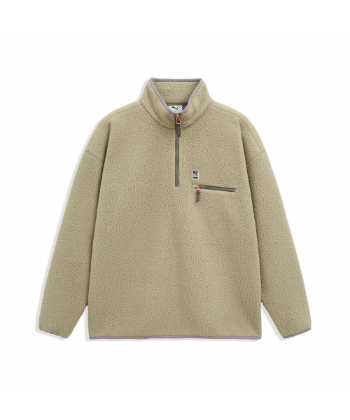 푸마() 플리스 하프집업 티 U Fleece Half-zip Tee (52949102) 상품 이미지