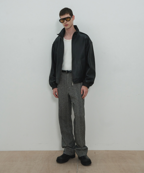 UNISEX, Herringbone Slacks / Gray