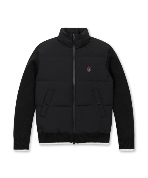 (W) Knit Hybrid Down Jacket G5UAW25831BKX