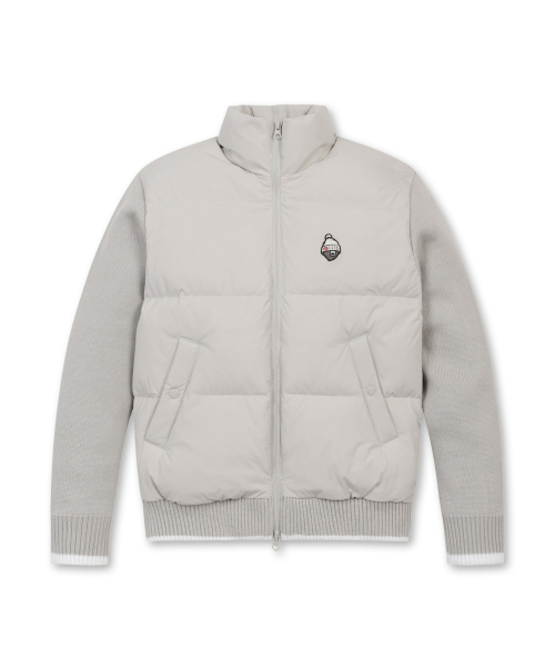 (W) Knit Hybrid Down Jacket G5UAW25831GYX