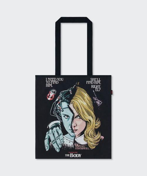 무신사 스탠다드() [기묘한 이야기 컬래버] THE BODY 숄더백 [블랙] 상품 이미지