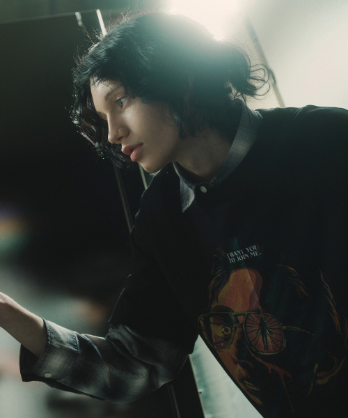 무신사 스탠다드() [기묘한 이야기 컬래버] VECNAS CURSE 티셔츠 [블랙] 상품 이미지