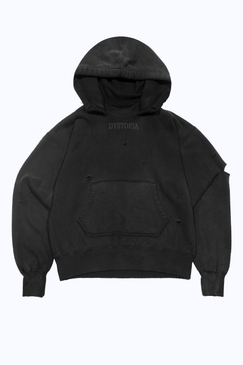 Dystopia after hoodie - Black