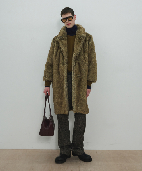 MJ Carrie Fur Coat / Brown