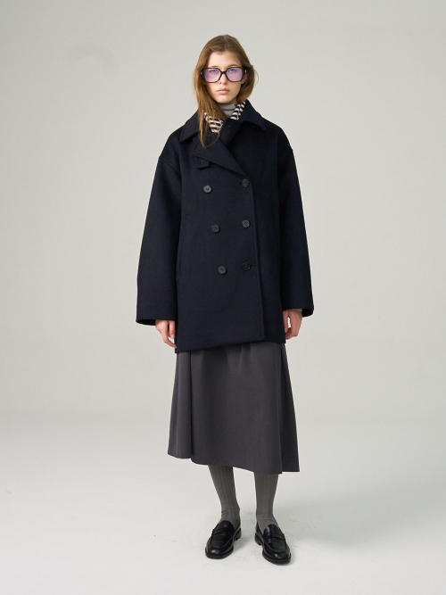 Overfit Pea Coat