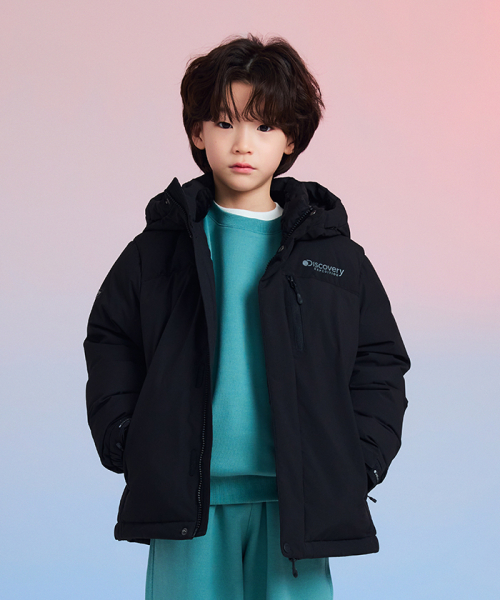 그래비 다운 숏패딩 (BLACK)