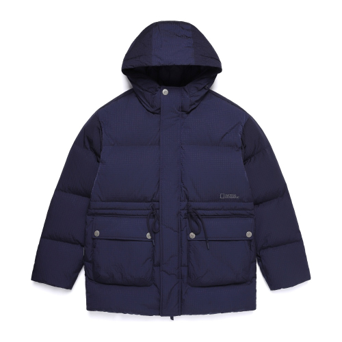 Пуховик средней длины N254UDW090 NAVY