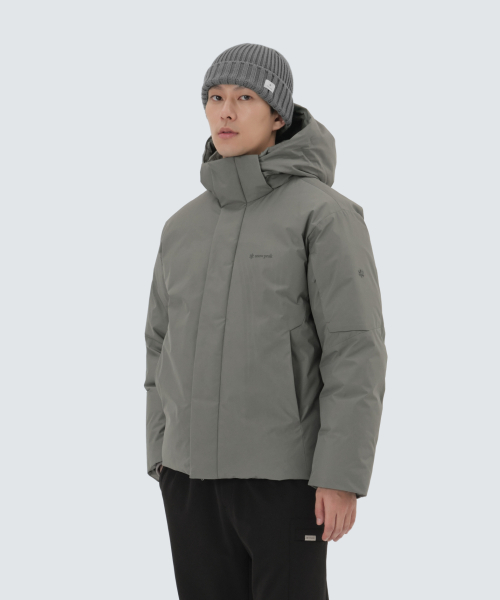 Drypeak Windstopper — тяжёлый пуховик Dark Gray S25WMPDJ02