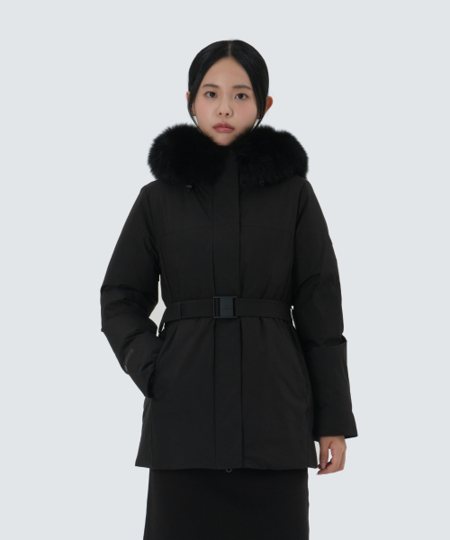 Женский теплый пуховик Drypeak Windstopper (S25WWPDJ03) Black