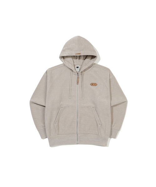 Худи на молнии Creamy BEIGE