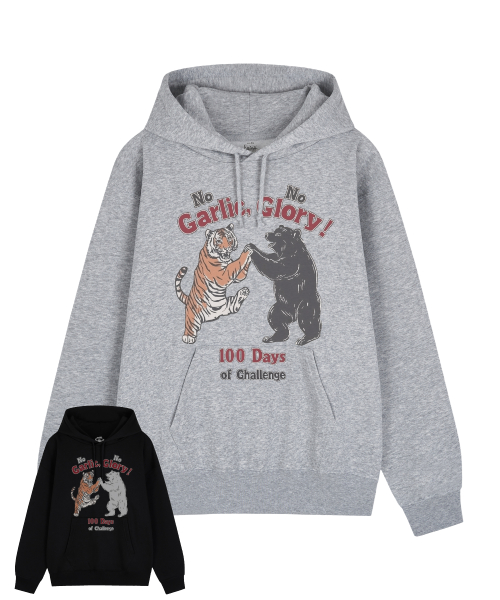 Худи оверсайз No Garlic No Glory (2 colors)