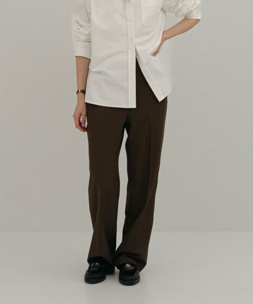 HARVEN SLACKS (BROWN)
