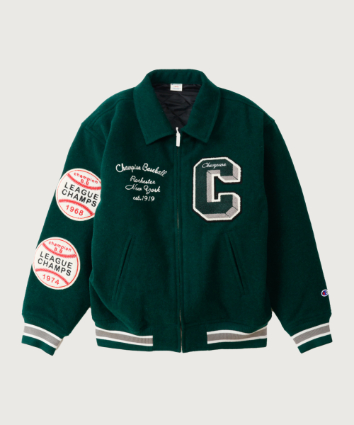 Куртка-бомбер C-Logo Award Dark Green