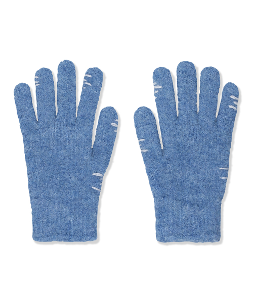 BOUCLE STITCH GLOVE SKYBLUE(MG2FWMAB61A)