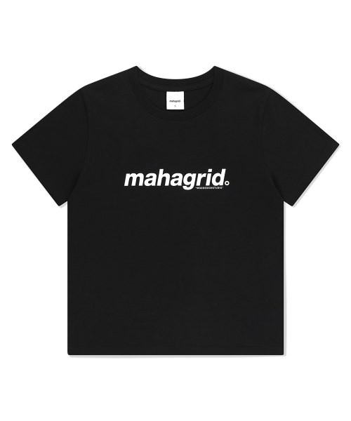 W BASIC LOGO TEE BLACK(MG2GSFT545A)