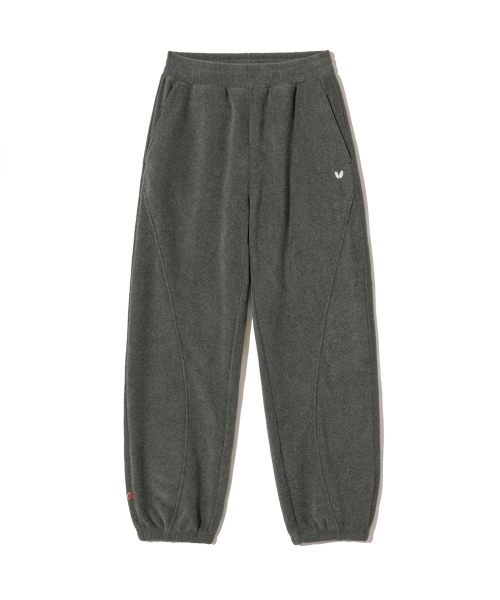 버터플라이 스포츠웨어() 엑티브 플리스 팬츠 차콜 상품 이미지