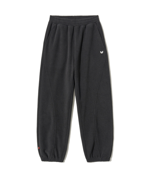 버터플라이 스포츠웨어() 엑티브 플리스 팬츠 블랙 상품 이미지