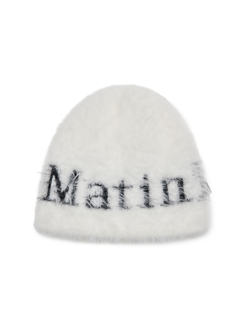 帽子 Martin Kim MATIN HAIRY KNIT BEANIE MUSINSA | MATIN KIM MATIN HAIRY KNIT BEANIE IN WHITE