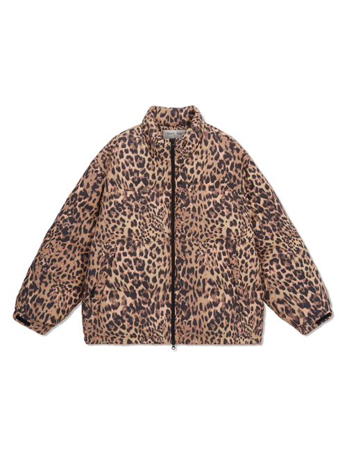 마뗑킴(MATIN KIM) LEOPARD DOWN JUMPER IN MIX - 사이즈 & 후기 | 무신사