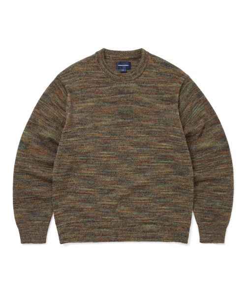 Static Knit Sweater Olive