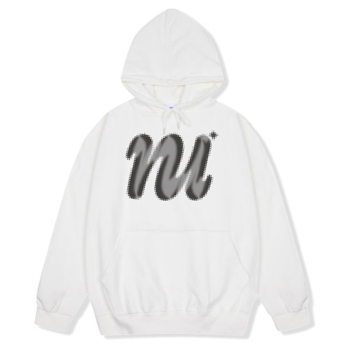 Nu Halftone Black Symbol — худи 6 цветов (с начёсом/без)