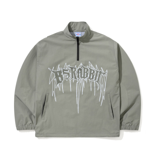 Анорак 3-layer с логотипом Grey