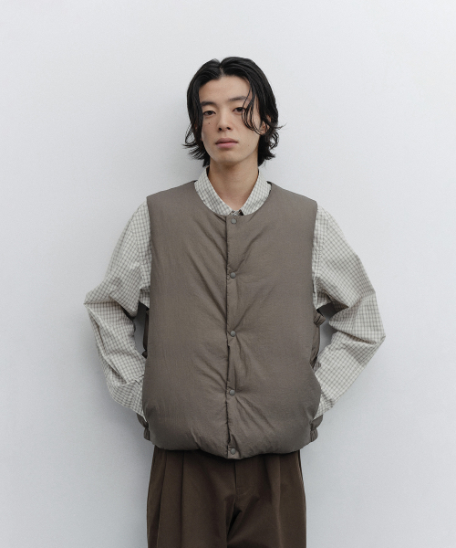 Layer Down Vest (Basalt)
