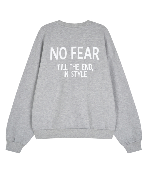 THE 12TH ROUND NO FEAR SWEATSHIRT GRAY
