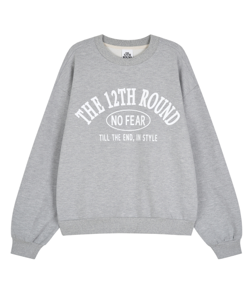 THE 12TH ROUND SIGNATURE SWEATSHIRT GRAY