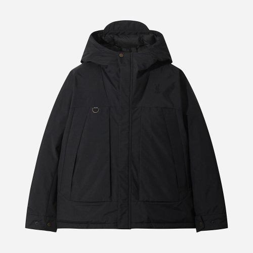 Пуховик с капюшоном Urbane D7 (BLACK)