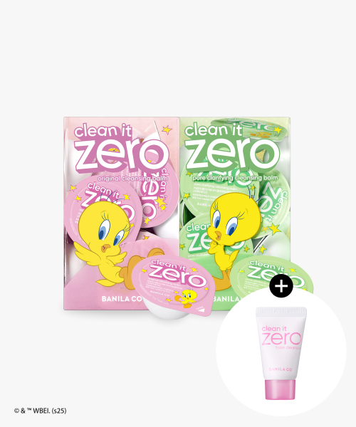 바닐라코() [트위티 에디션] 클린잇제로 오리지널+포어 클래리파잉 트래블 키트 SET 상품 이미지