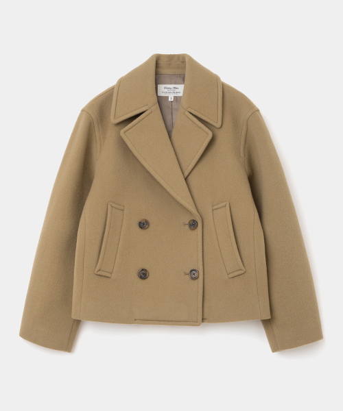 шерстяной pea пальто(womens) beige
