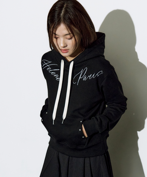 Худи Helene Art Lettering [Black]