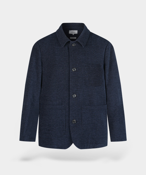 Стеганая куртка из шерсти - Navy