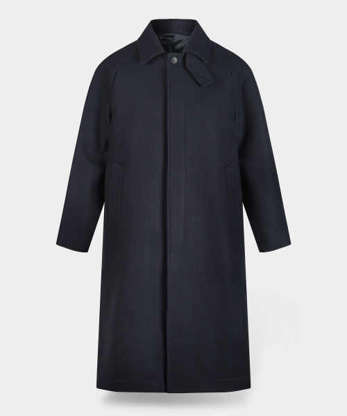 Пальто бальмакаан из шерстяного микса, Dark Navy