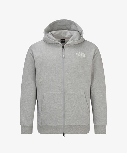 Мужской худи на молнии Core NJ5JR50A MELANGE GREY