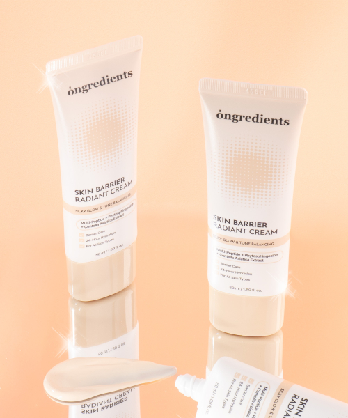 [2개][파데프리] 온그리디언츠 스킨 베리어 래디언트 크림 50ml