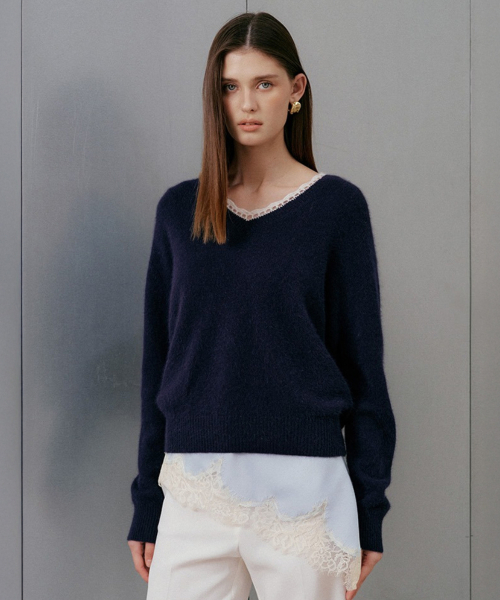 Пуловер FW Sasha Fox Knit Navy