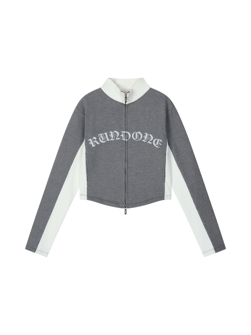 WOMEN JERSEY ZIP UP [T/чёрный]
