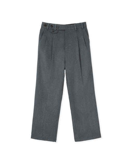 Брюки гурка с пуговицами, Charcoal Grey