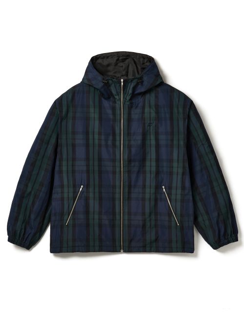 Shadow Plaid Jacket - Navy