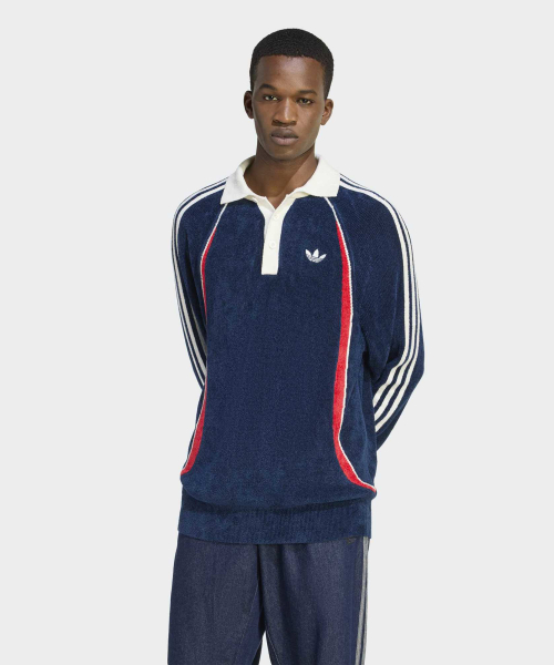 아디다스() 레트로 리믹스 팀가이스트 폴로 - 네이비 / KR7657 상품 이미지