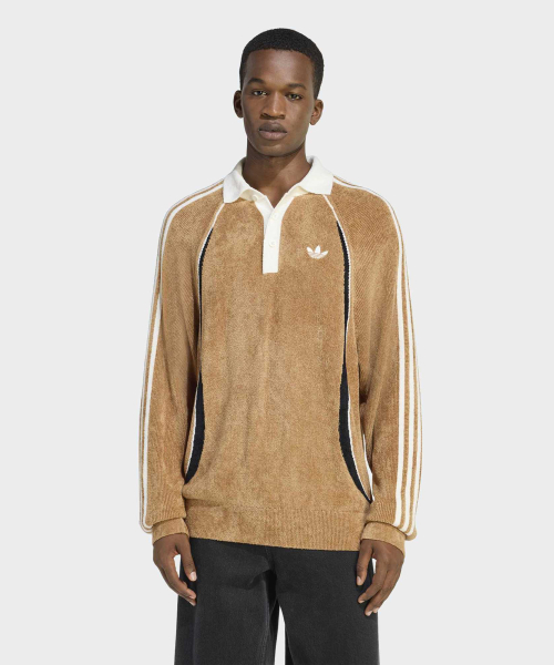 아디다스() 레트로 리믹스 팀가이스트 폴로 - 브라운 / KS5444 상품 이미지