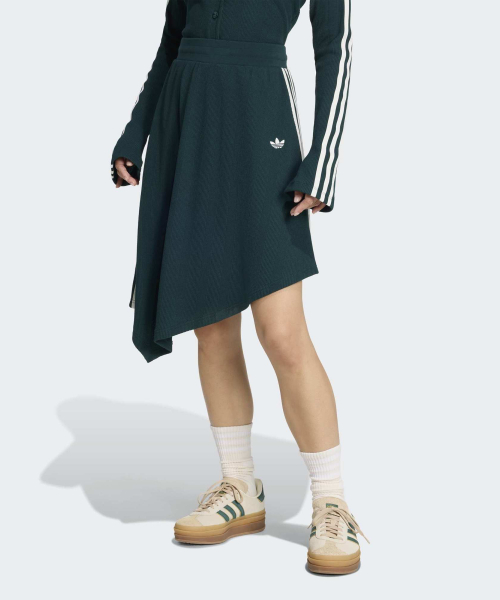 아디다스() 와플 비대칭 스커트 - 그린 / KS7781 상품 이미지